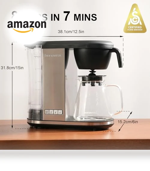 Enthusiast 8 Cup Drip Coffee Brewer — Coffee & Espresso Combos, Bonavita