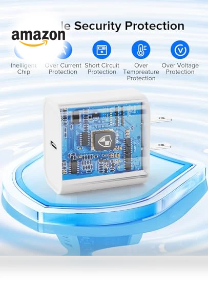 Fast Charging Wall Charger with Cable — Chargers, Qntry