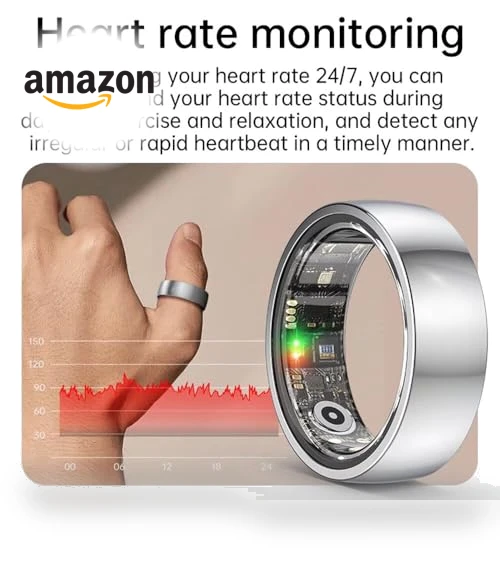 Fitness Tracker Ring — Wearable Accessories, Piluyaa