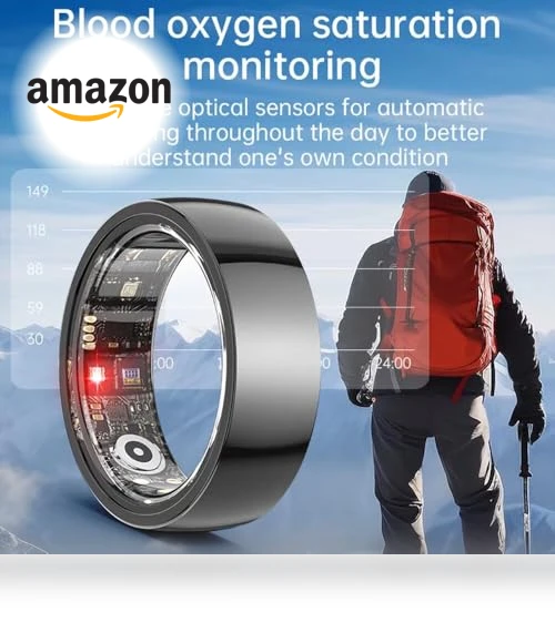 Fitness Tracker Ring — Wearable Accessories, Piluyaa