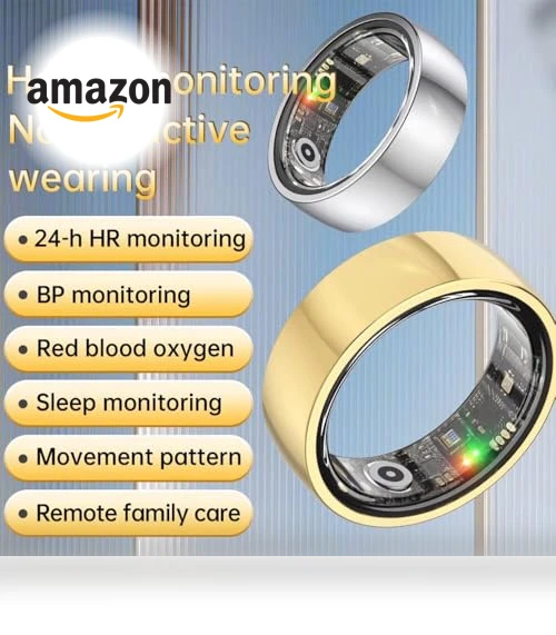 Fitness Tracker Ring — Wearable Accessories, Piluyaa