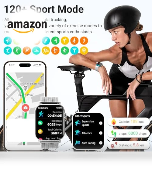 Fitness Tracker Smart Watch — Smartwatches, Trendia