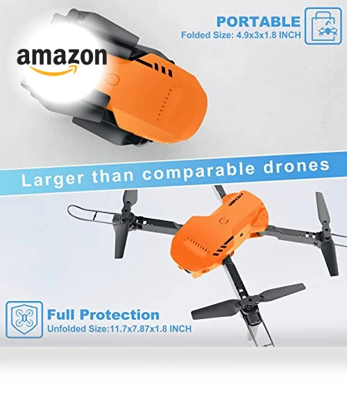 FPV Foldable Drone with 1080P HD Camera — Drones, RADCLO