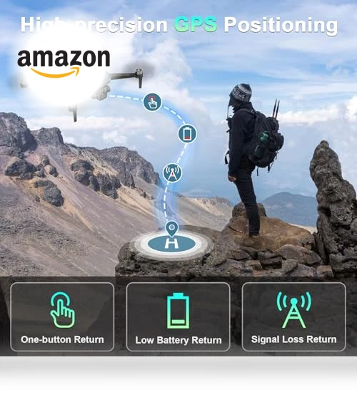 GPS Drone with 4K Camera — Drones, X-shop