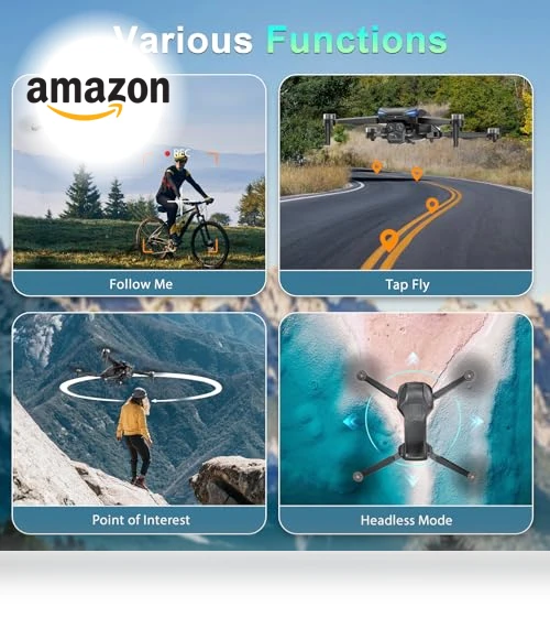 GPS Drone with 4K Camera — Drones, X-shop
