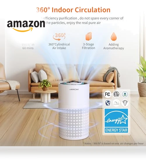 HEPA Air Purifier — Activated Carbon Air Purifiers, AIRROMI