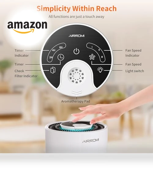 HEPA Air Purifier — Activated Carbon Air Purifiers, AIRROMI