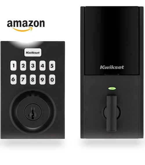 HomeConnect 620 Z-Wave Long Range Enabled Keypad Smart Lock — Keyless Entry, Kwikset