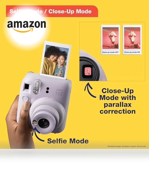 Instax Mini 12 Instant Film Camera — Instant, Fujifilm