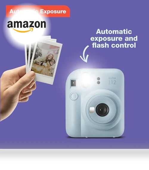 Instax Mini 12 Instant Film Camera — Instant, Fujifilm