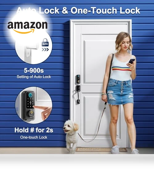 Keyless Entry Smart Lock Set — Deadbolts, hornbill