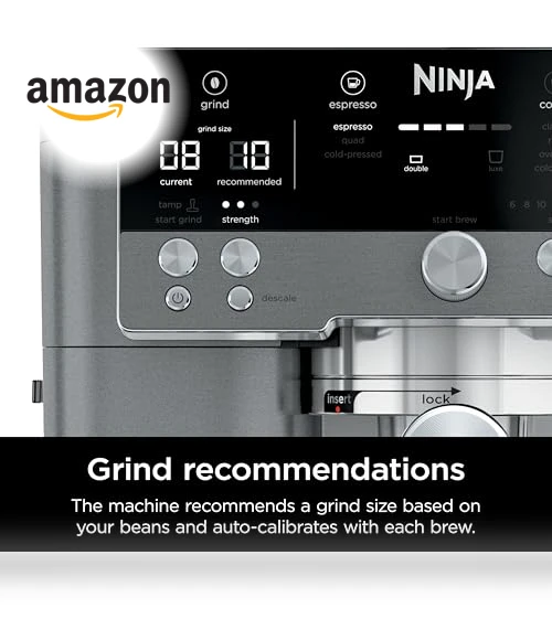 Luxe Cafe Premier Series Espresso Machine — Coffee & Espresso Combos, Ninja