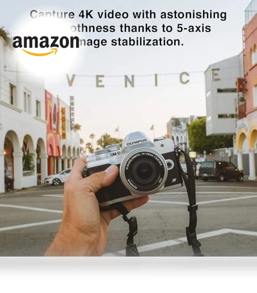 Mirrorless Camera with 14-42mm Lens — Mirrorless Cameras, OM System