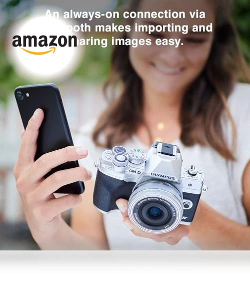 Mirrorless Camera with 14-42mm Lens — Mirrorless Cameras, OM System