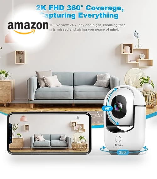 Pan/Tilt Security Camera — Baby Monitors, Cloarks