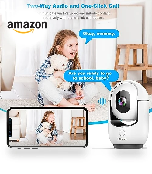 Pan/Tilt Security Camera — Baby Monitors, Cloarks