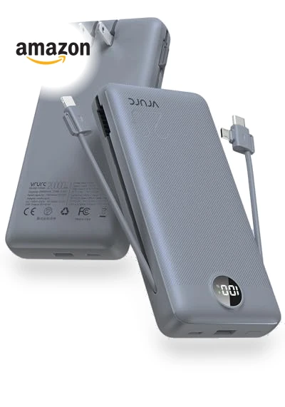 Portable Charger Power Bank 20000mAh — Chargers, VRURC
