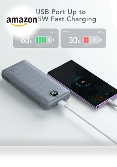 Portable Charger Power Bank 20000mAh — Chargers, VRURC