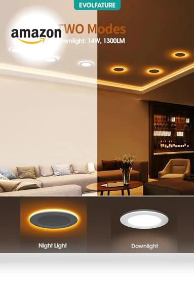 Recessed Lighting with Night Light — Recessed Lighting, EVOLFATURE