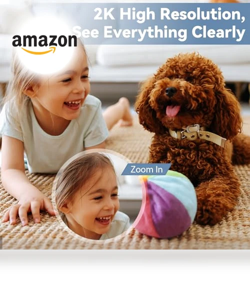 Security Camera Indoor 2K — Baby Monitors, Maliton