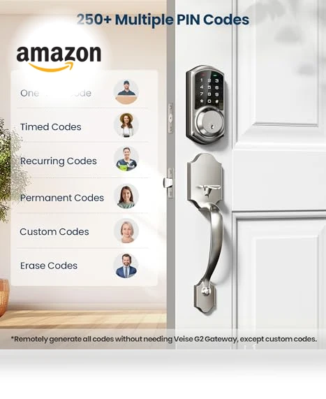 Smart Front Door Lock Set — Smart Home Security, Veise
