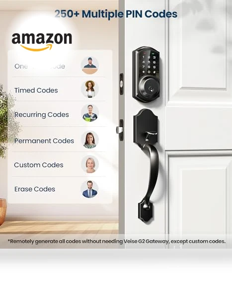 Smart Front Door Lock Set — Smart Home Security, Veise