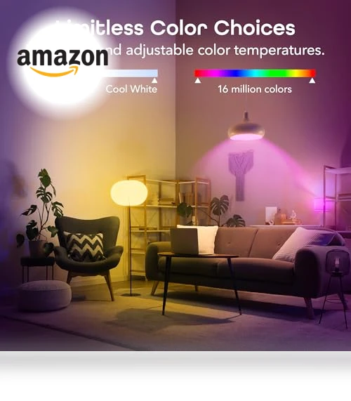 Smart Light Bulbs - Color Changing & Tunable White — LED, Geeni