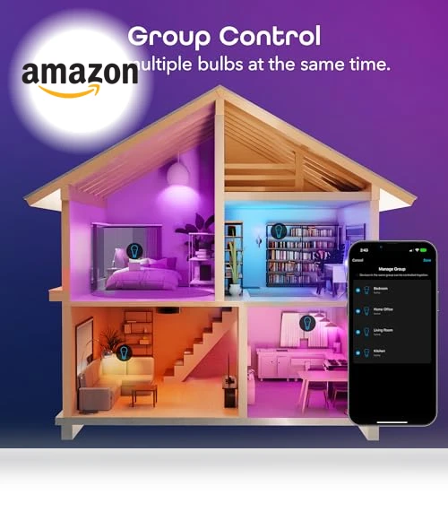 Smart Light Bulbs - Color Changing & Tunable White — LED, Geeni