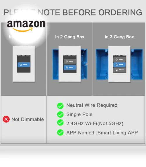 Smart Light Switch — Smart Home Modules, LANBON