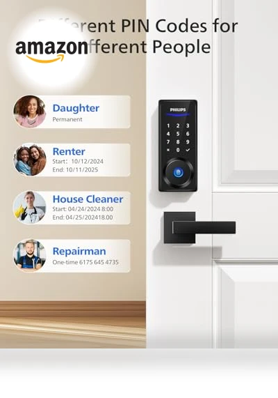 Smart Lock with Handles — Smart Home Security, Philips