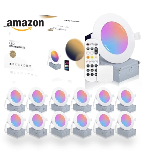Smart Recessed Lighting — LED, POWERASIA