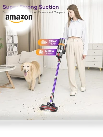 Stick Vacuum Cleaner with Smart Display — Smart Cleaning Robots, CHEBIO