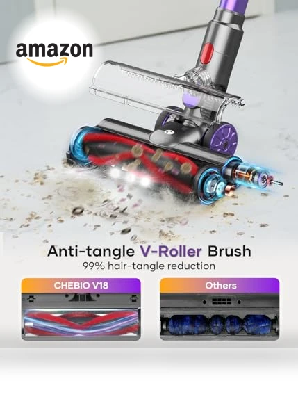 Stick Vacuum Cleaner with Smart Display — Smart Cleaning Robots, CHEBIO