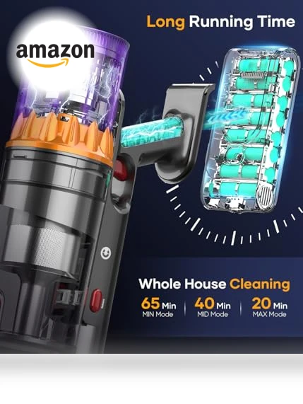 Stick Vacuum Cleaner with Smart Display — Smart Cleaning Robots, CHEBIO