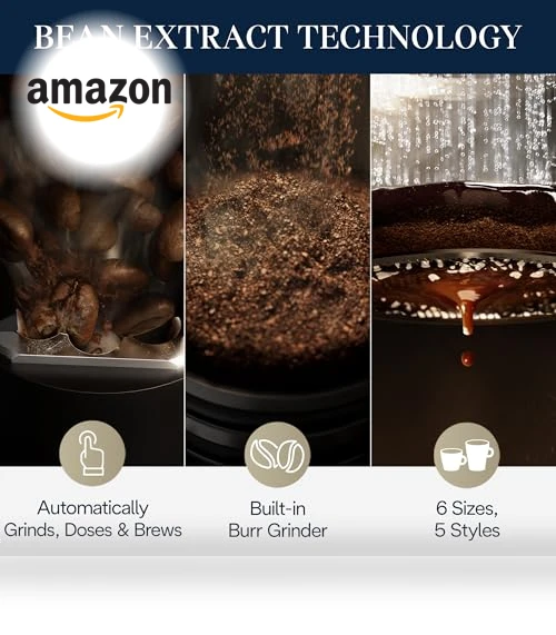 True Brew Drip Coffee Maker — Electric Blade Coffee Grinders, De'Longhi