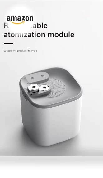 Ultrasonic Air Humidifier with LED Lights — Diffusers, ALQMIA