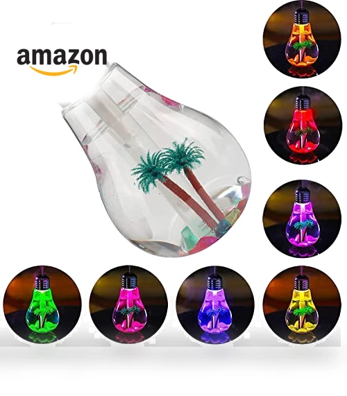 USB Air Humidifier Bulb Lamp — Air Moisturizers, CHUNGHOP
