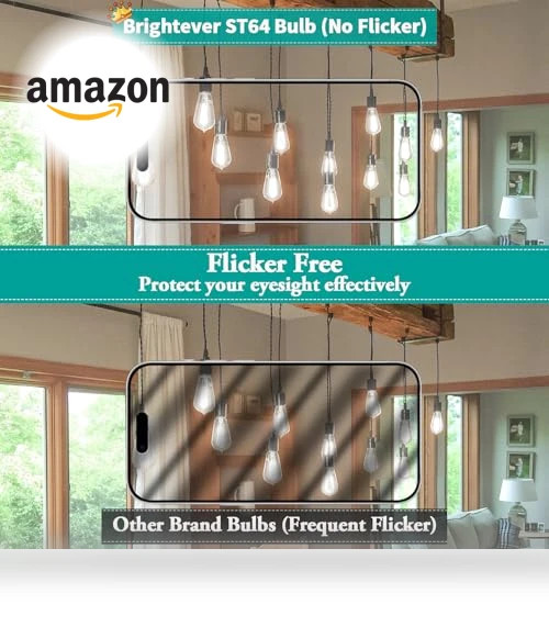Vintage LED Edison Light Bulbs — Incandescent, Brightever