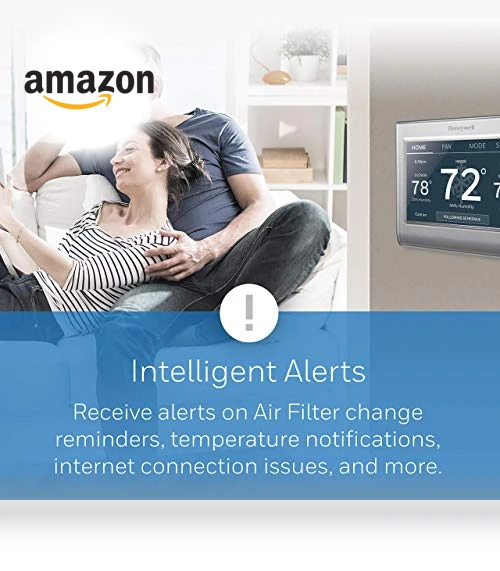 Wi-Fi Smart Color Thermostat — HVAC Controls, Honeywell Home