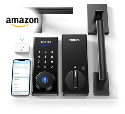 Wi-Fi Smart Lock with Handle — Smart Home Security, Philips