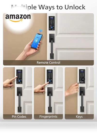 Wi-Fi Smart Lock with Handle — Smart Home Security, Philips