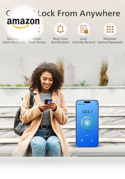 Wi-Fi Smart Lock with Handle — Smart Home Security, Philips