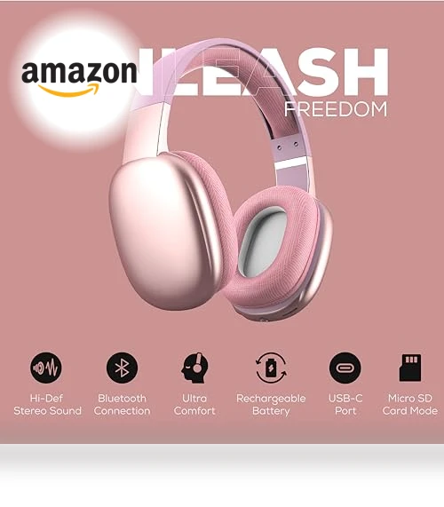 Wireless Over Ear Bluetooth Headphones with Microphone — Over-Ear Headphones, Gabba Goods