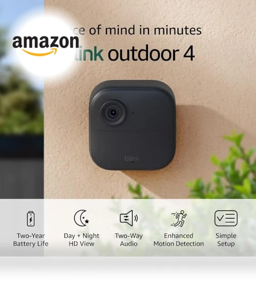Wireless smart security camera system — Smart Home Security, Blink