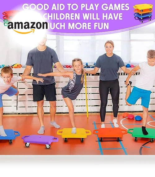 16 Pieces Scooter Boards with Handles — Push Scooters, Deekin