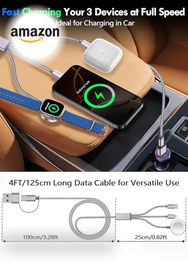 3-in-2 Multi Fast Charging Cable — Chargers & Cables, xiwxi
