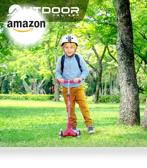3-Wheel Kids Scooter — Push Scooters, OutdoorCruiser