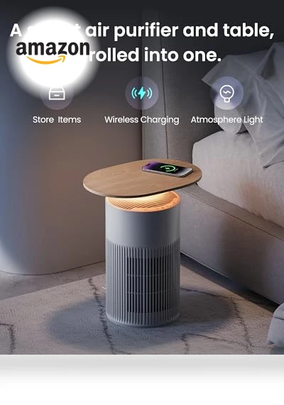 4 in 1 Air Purifier Table — Activated Carbon Air Purifiers, Wonderlabs