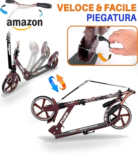 Adjustable Kick Scooter — Push Scooters, Hurtle