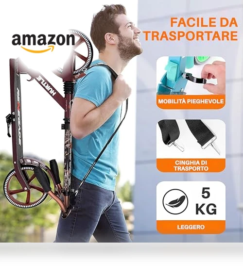 Adjustable Kick Scooter — Push Scooters, Hurtle